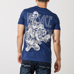 Fabio T-Shirt // Blue (XL)