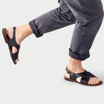 Kenneth Sandal // Black (Euro: 43)