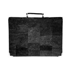 Earth Cork // Faro Briefcase // Black