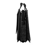 Earth Cork // Tondela Briefcase // Black