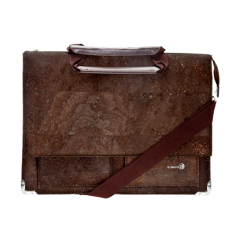 Earth Cork // Tondela Briefcase // Brown