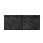 Earth Cork // Amadora Wallet // Black