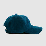 Pineapple Corduroy Cap // Ocean Blue