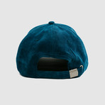 Pineapple Corduroy Cap // Ocean Blue