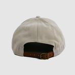 Pineapple Two-Tone Cap // Cream Corduroy + Steel Blue