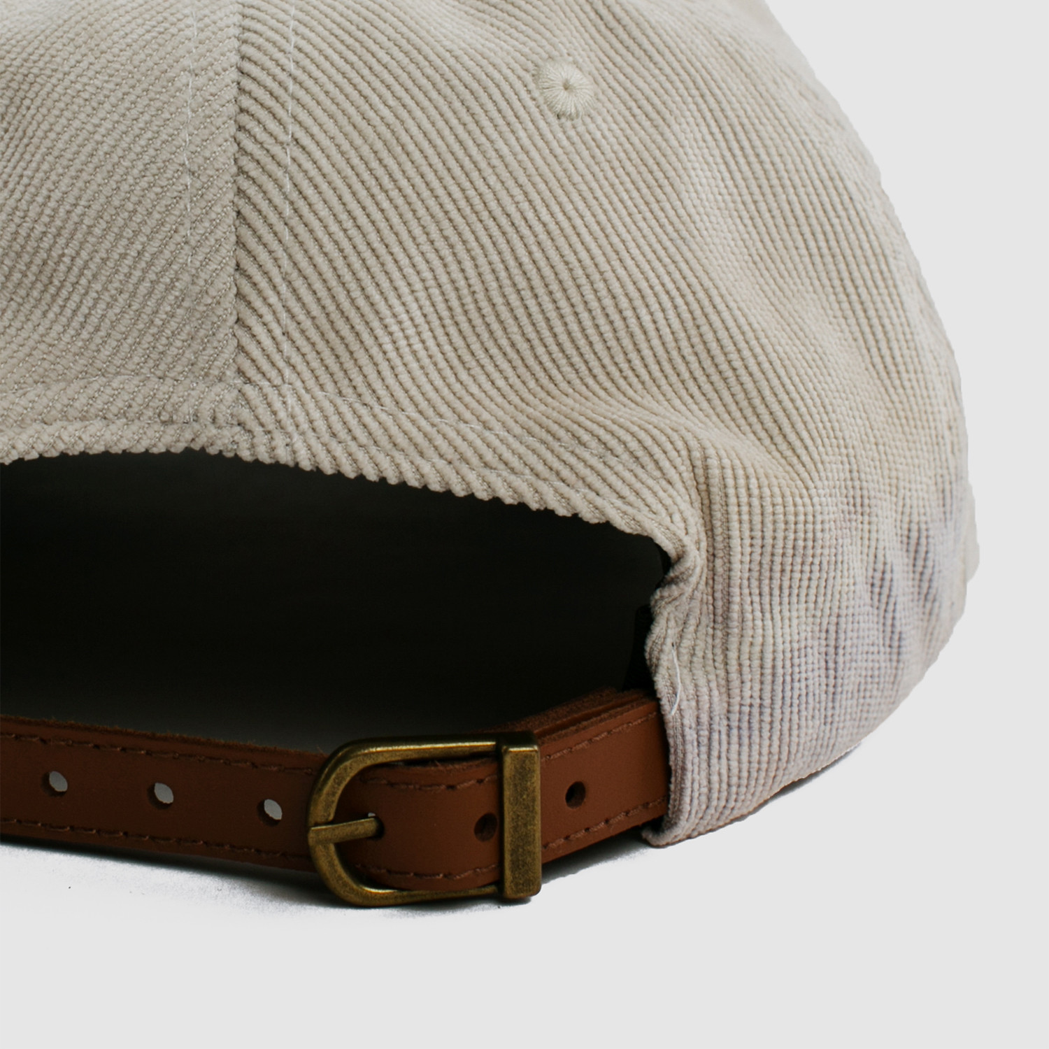 Pineapple Two-Tone Cap // Cream Corduroy + Steel Blue - Qilo - Touch of ...