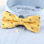 Silk Bow Tie // Yellow Puppy