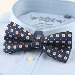 Silk Bow Tie // Blue Floral
