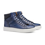 Aiden // Dark Blue Leather (US: 10.5)