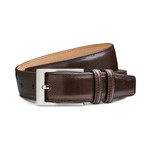 Grant Belt // Brown Leather (46)