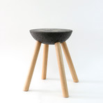 Basaltic Stool (Black)