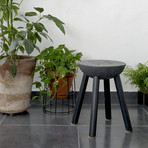 Basaltic Stool (Black)