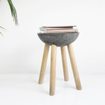 Basaltic Stool (Black)