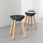 Basaltic Stool (Black)