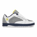 Czar Sneaker // White + Gray + Navy (US: 6)