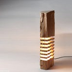 Tabletop Light Sculpture // Elongated