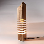 Tabletop Light Sculpture // Elongated