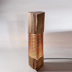 Tabletop Light Sculpture // Tall + Elegant