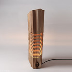 Tabletop Light Sculpture // Tall + Elegant