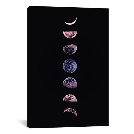 Moon Phases // Emanuela Carratoni (18"W x 26"H x 0.75"D)