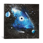 Blue Nebula // Nicolay Homenko (18"W x 18"H x 0.75"D)