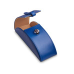 Preston Eyeglass Case // Electric Blue