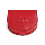 Treasury Coin Case // Red Leather