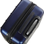 Comet 3-Piece Hardcase Luggage Set (Black)