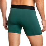 Boxer Brief // Pack of 3 // Green + Blue + Gray (S)