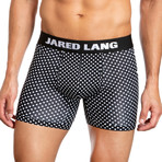 Boxer Brief // Pack of 3 // White + Black + Dotted Black (XL)