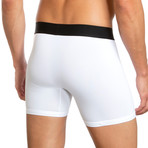 Boxer Brief // Pack of 3 // White + Black + Gray (XL)