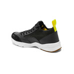 Dior // Leather Mesh Trainers // Black + Yellow (US: 8)
