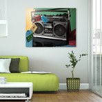 Ghetto Blaster // Aluminum Print (16"W x 20"H x 1.5"D)