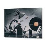 we are not alone // Aluminum Print (16"W x 20"H x 1.5"D)