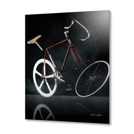 Bike // Aluminum Print (16"W x 20"H x 1.5"D)