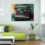 Ghetto Blaster // Canvas (16"W x 20"H x 1.5"D)