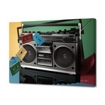 Ghetto Blaster // Canvas (16"W x 20"H x 1.5"D)