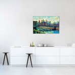 NYC Skyline // Natasha Mylius (26"W x 18"H x 0.75"D)