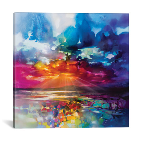 Sun's Energy // Scott Naismith (18"W x 18"H x 0.75"D)