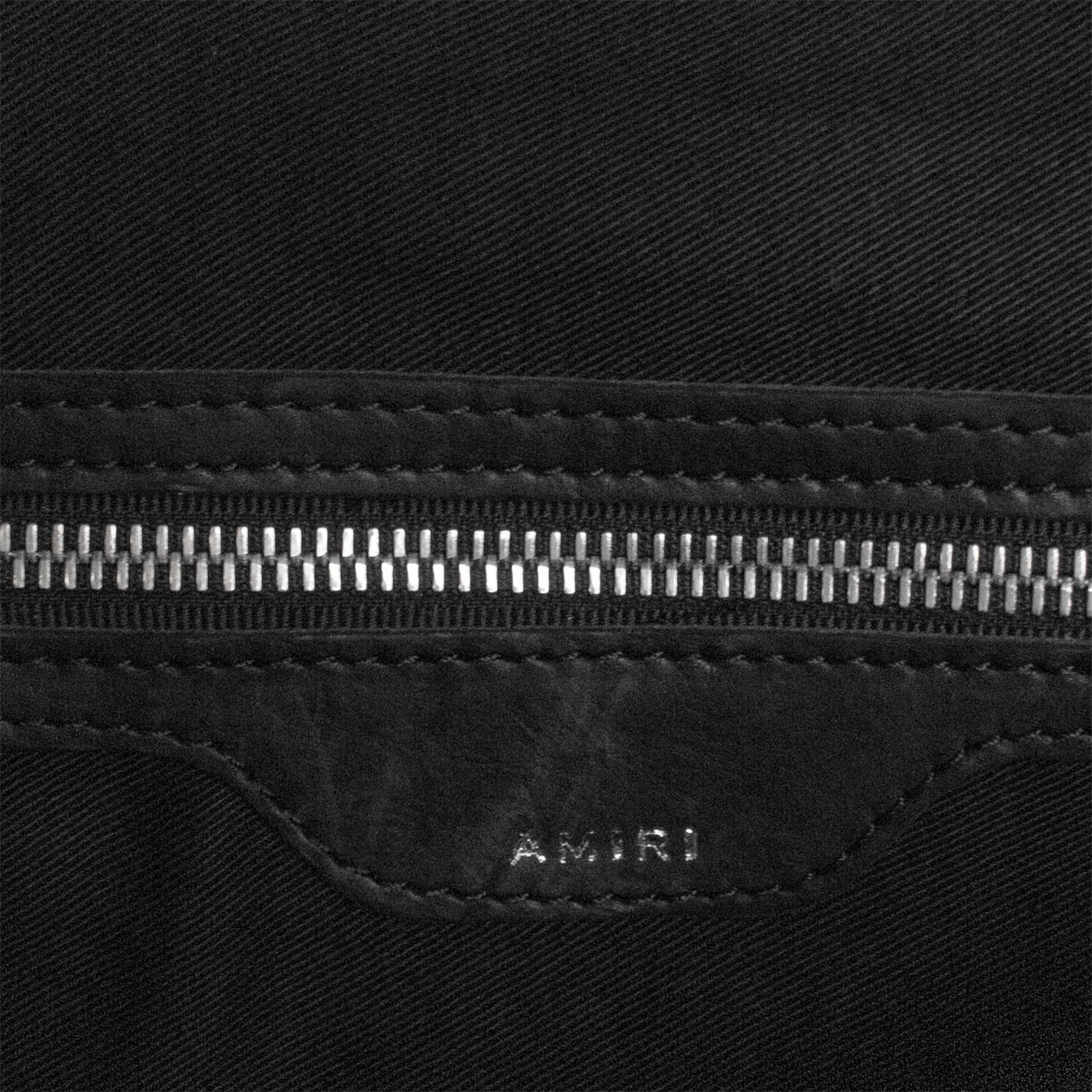 Amiri // Denim Check Backpack // Black + White - Amiri + Palm Angels ...