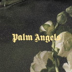 Palm Angels // Macro Flowers Pull Over Hoodie // Multicolor (S)