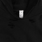 Alchemist // Cotton Embroidered Souvenir Hoodie Sweatshirt // Black (XS)