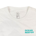 Alchemist // Ocean Reefer Short Sleeve Jersey T-shirt // White (M)