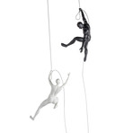 Climbing Couple Set of 2 // Matte Black + White