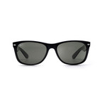 Unisex New Wayfarer Classic Sunglasses // Shiny Black
