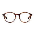 Ray-Ban // Men's 0RX5361 Round Optical Frame // Horn Brown