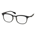 Square Optical Frame V2 // Black