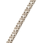 Estate 14k White Gold Diamond Tennis Bracelet I