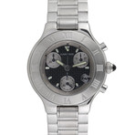 Cartier 21 Chronoscaph Quartz // 2424 // Pre-Owned