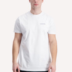 Classic Fit Casanova Digital Print Crewneck T-Shirt // White (L)